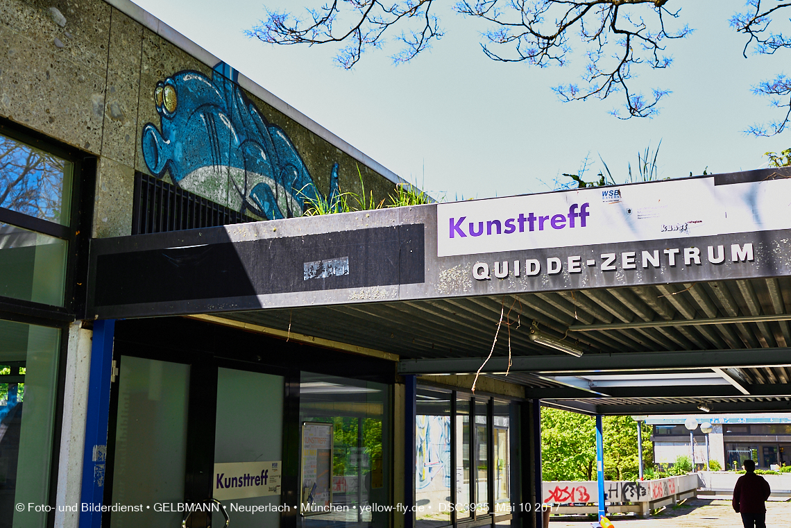 21.03.2017 - Abrissbaustelle Quiddezentrum in Neuperlach